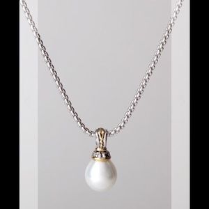 John Medeiros Pearl Slider with Chain